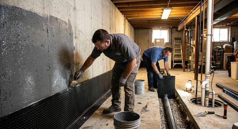 Cellar Waterproofing in Fredericksburg, VA