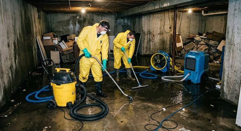 Basement Water Removal in Scottsdale, AZ