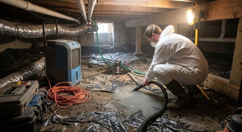 Crawl Space Water Remediation in Chandler, AZ