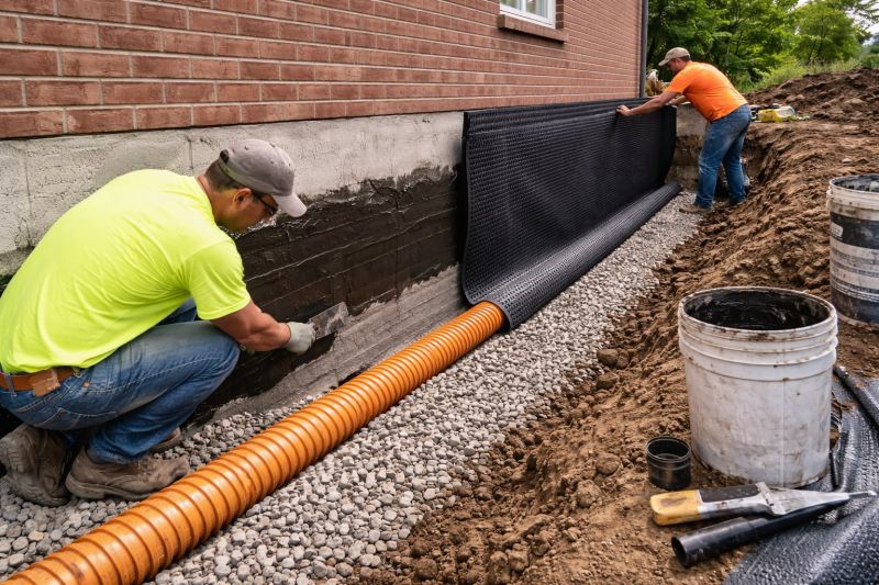 Wet Basement Repair in Greenville, SC